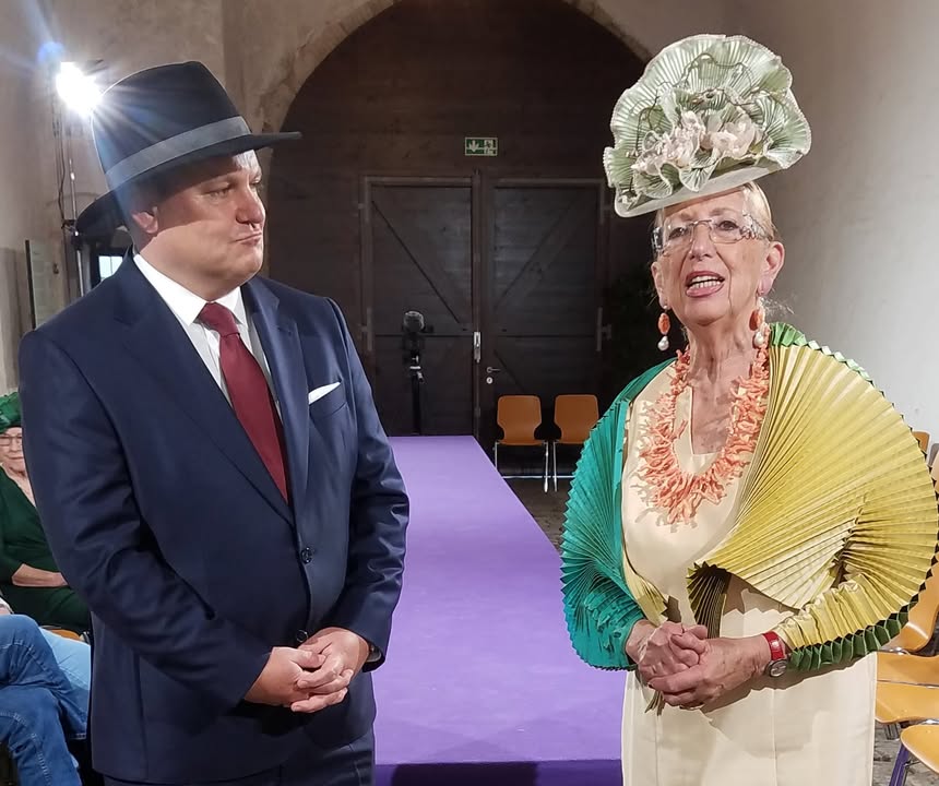 Ingolstadts OB Dr. jur. Christian Scharf und Ute Patel-Missfeld. Bild: © Brigitte Karch