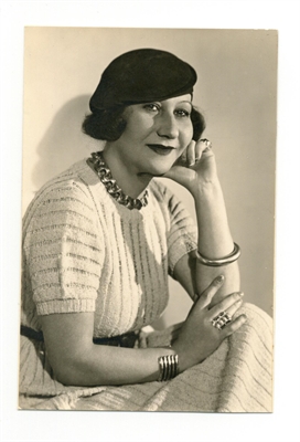 Galka Scheyer, ca. 1930, Fotografie. © Copyright: Städtisches Museum Braunschweig