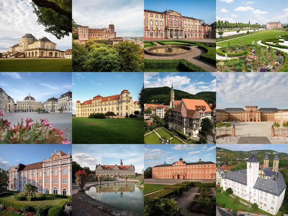 * Staatliche Schlösser und Gärten Baden-Württemberg Aktion Küss-mich-2021: Collage ©ssg/Jung