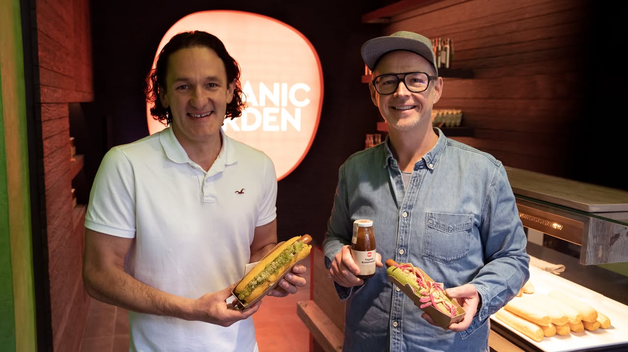 Organic Garden Crowdfunding (v.l.): Martin Wild und Holger Stromberg