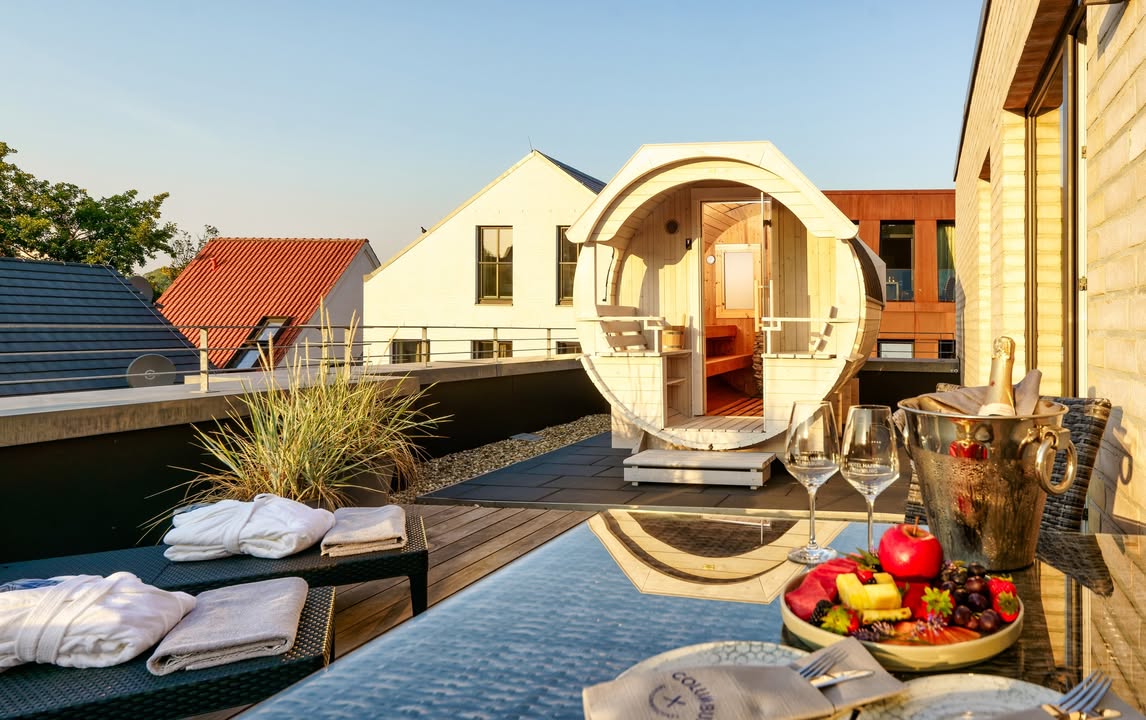 Hotel Hafen Flensburg, Sauna Koje. Foto: © Marcus Dewang