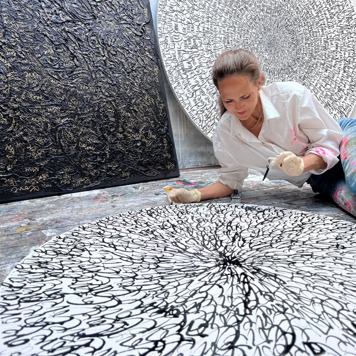 Jeannine Platz, Artist Work in Process