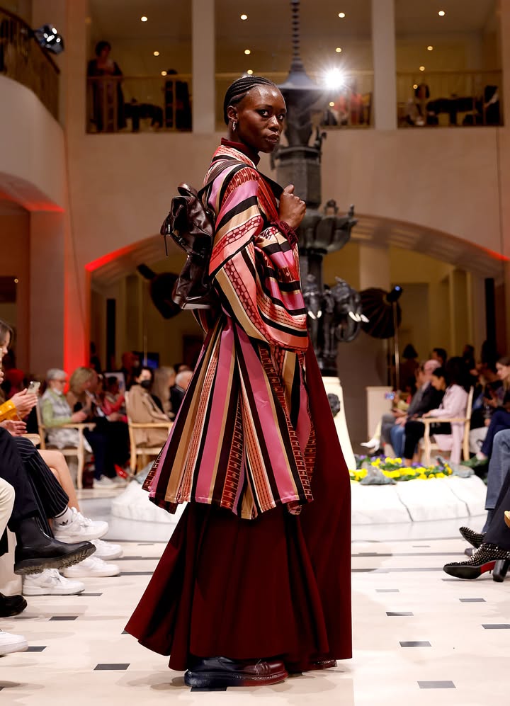 Anja Gockel Fashionshow W22/23 Weltgewand(t) Rucksack Picard. Foto by Chris Gonz