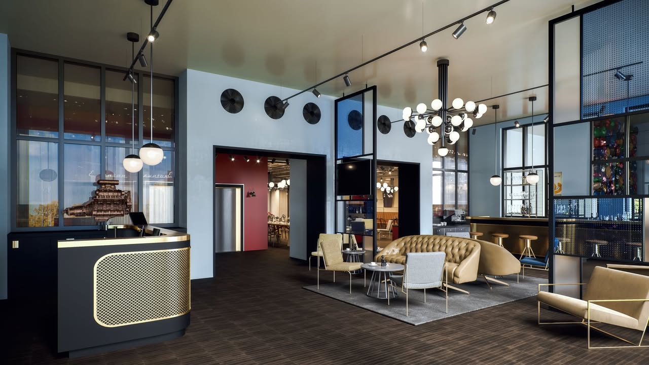 MMW Lobby. Foto: © Ameron Hotels Rendervision