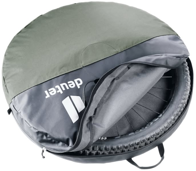 Wheel Bag, Tasche für MTB-Laufräder. Foto: deuter INFINITI