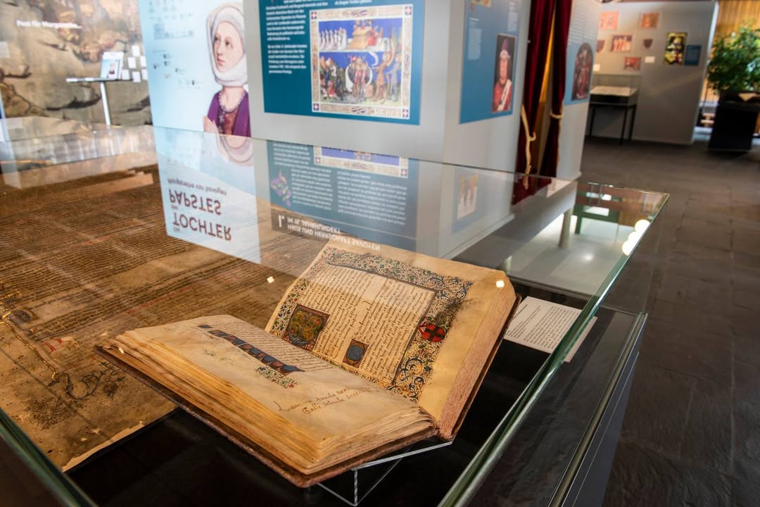Margarethe Tochter des Papstes; Ausstellungsansicht. © LABW 2020, Foto: M. Müller