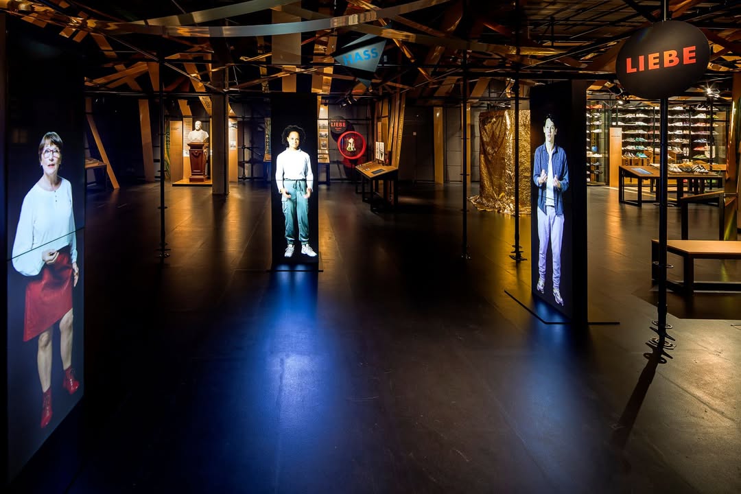 HDG-Ausstellung „Gier“ zeigt Ausstellungsraum Image Liebe-Hass. Foto: © Daniel Stauch