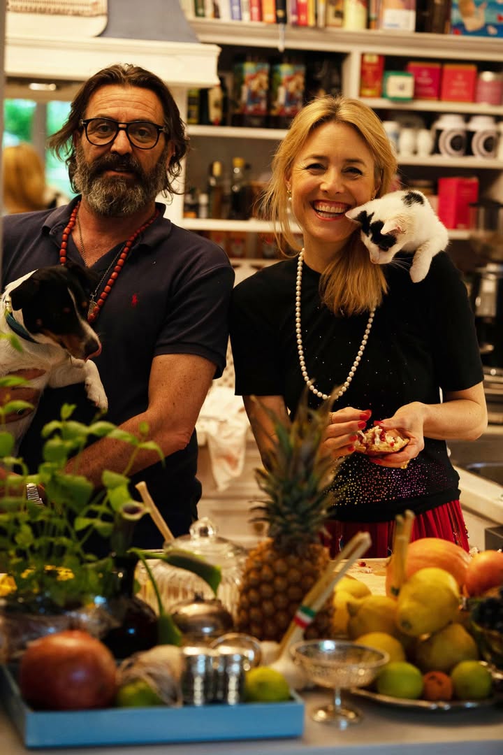 Maestro Mauro Bergonzoli und Franziska Gräfin Fugger von Babenhausen. Bild: Jana Burau