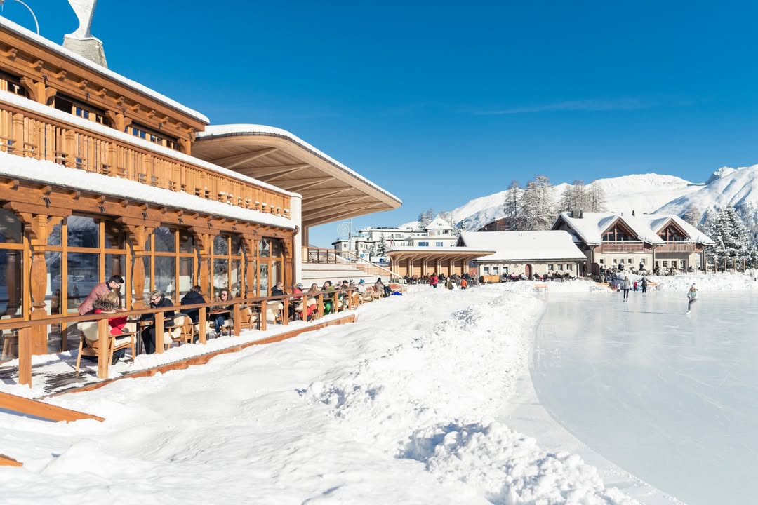 Kulm Hotel, Country Club Panorama mit Kulm Eisring