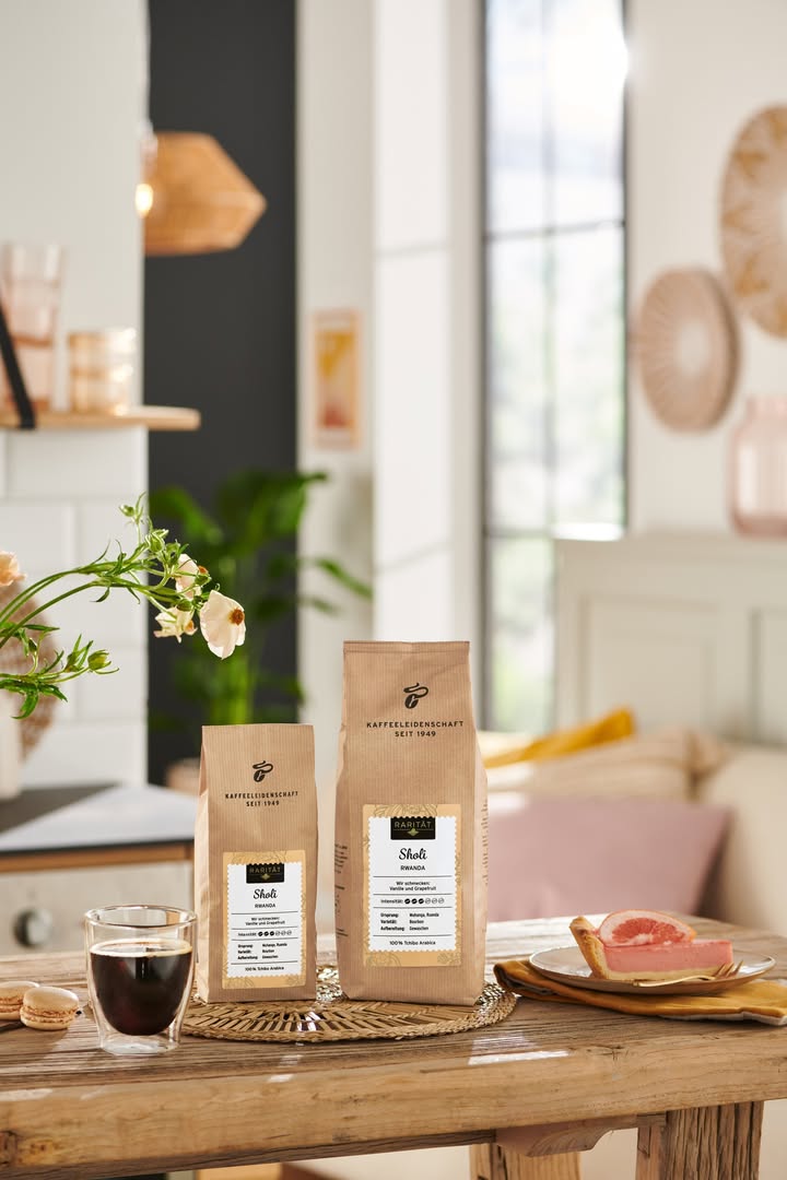 Kaffeegenuss mit „Sholi Rwanda“. Foto: Thibo
