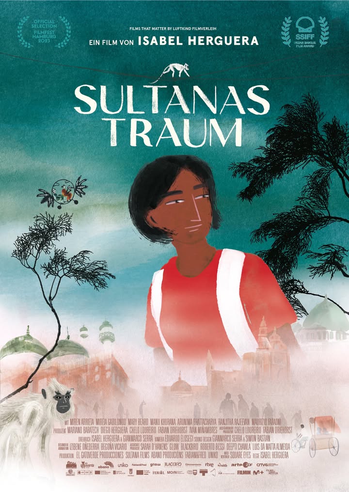 Bild: Kinoplakat "Sultanas Traum", 2023, Films that Matter/Isabel Herguera