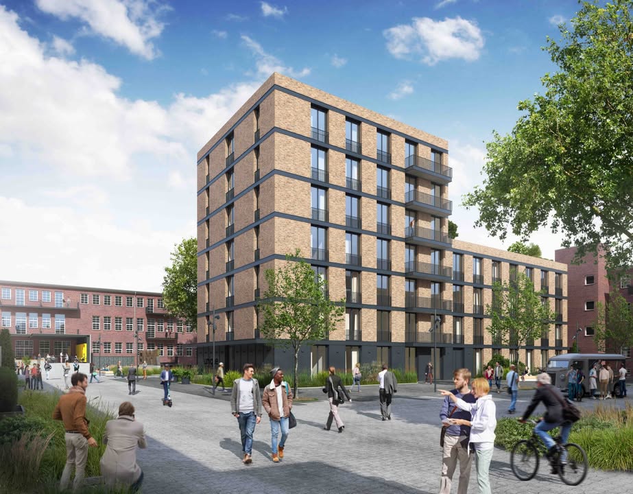 Im Sommer 2021 wird das unique by ATLANTIC Hotel im Tabakquartier in Bremen-Woltmershausen eröffnen. © Justus Grosse Projektentwicklung GmbH