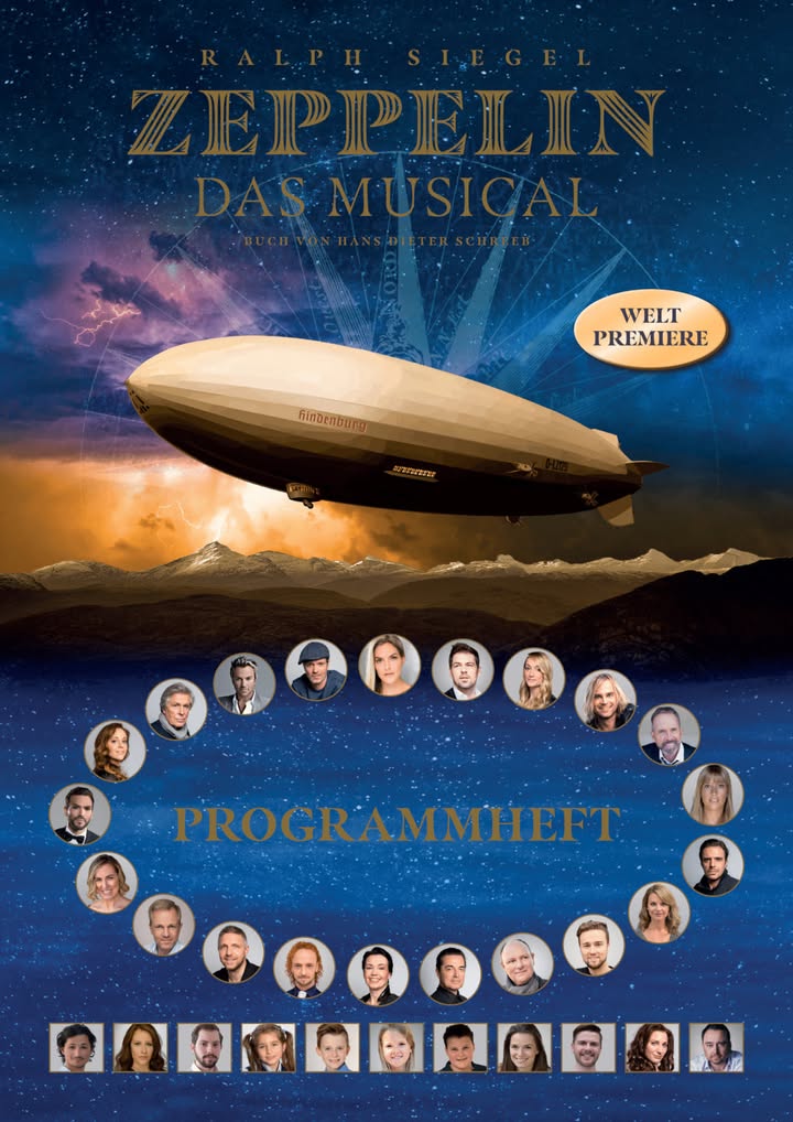 COVER „Zeppelin – das Musical“ Programmheft