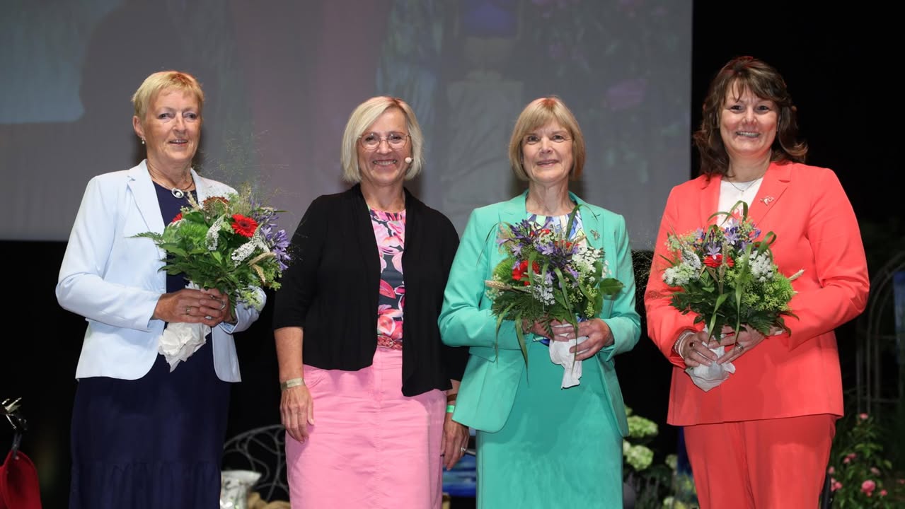 Bild (v.l.): Marie-Luise Linckh, Petra Bentkämper, Ulrike Röhr, Juliane Vees. Foto: Reiner Freese